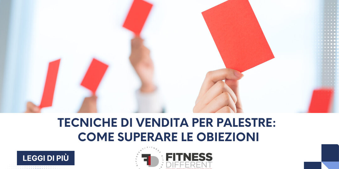 tecniche di vendita per palestre